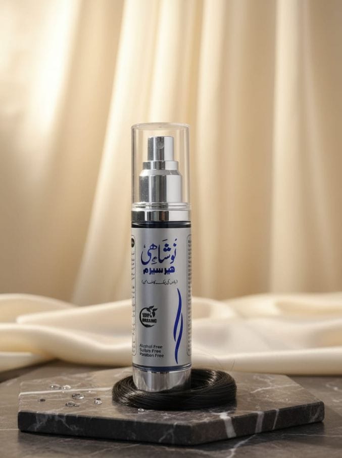 Noshahi Organic Hair Serum - Alcohol Free & Paraben Free